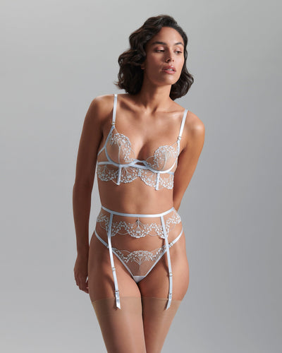 Set: Marisa Ice Water Blue/Sheer