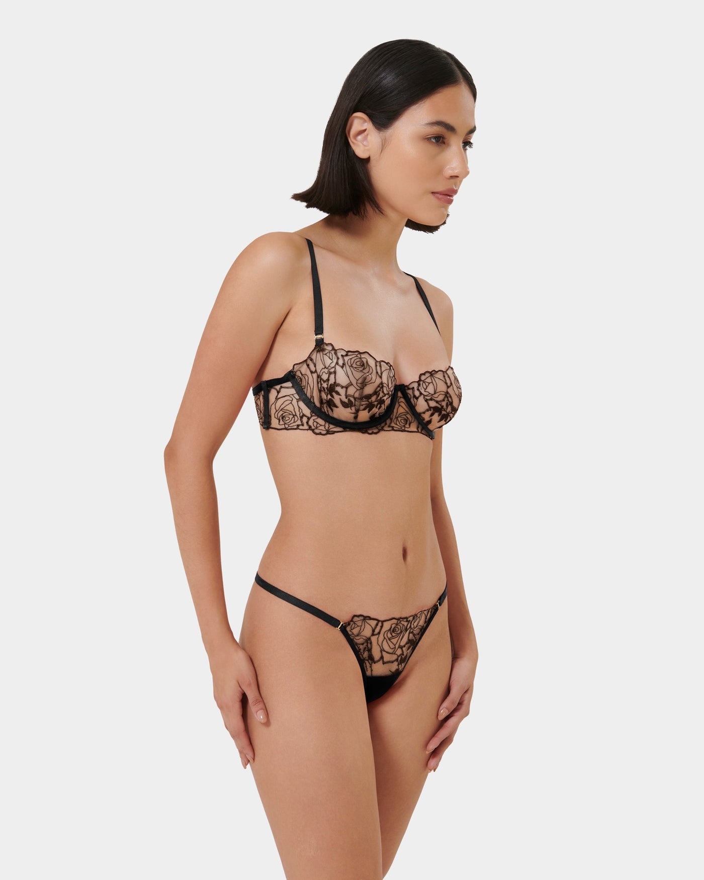 Set: Rosalie Black/Sheer